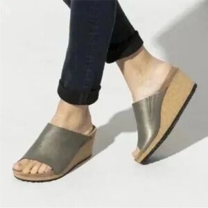 NWOB Birkenstock Papillio Women's Namica Wedge Sandal. MSRP $145. Size EU37